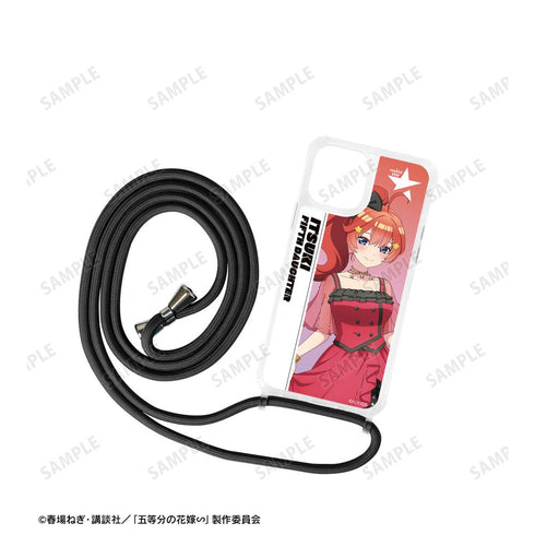 『五等分の花嫁∽』rockin’starコラボ 描き下ろし 中野五月 ロックアイドルver. ショルダーiPhoneケース【202501再販】