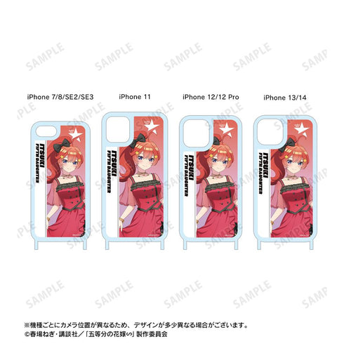 『五等分の花嫁∽』rockin’starコラボ 描き下ろし 中野五月 ロックアイドルver. ショルダーiPhoneケース【202501再販】