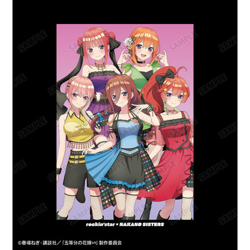 『五等分の花嫁∽』rockin’starコラボ 描き下ろし 集合 ロックアイドルver. トレーナーメンズ【202501再販】