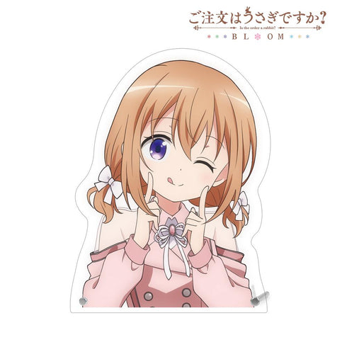 『ご注文はうさぎですか? BLOOM』描き下ろし ココア アイドル制服ver. 特大ダイカットアクリルパネル【202507再販】