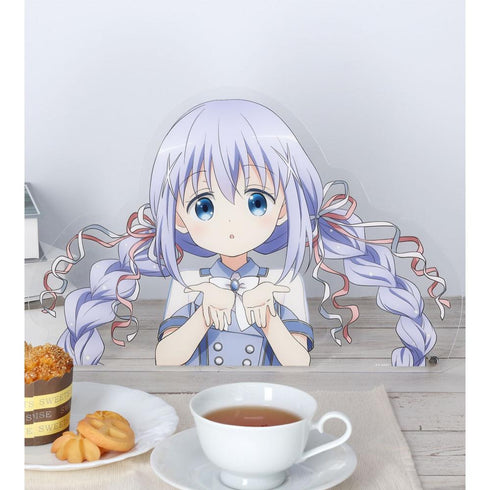 《是兔子嗎?BLOOM》全新繪製 奇諾 偶像制服版 特大開孔壓克力板【202604再版】