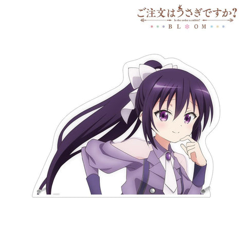 《是兔子嗎?BLOOM》全新繪製 莉澤 偶像制服版 特大開孔壓克力板【202604再版】