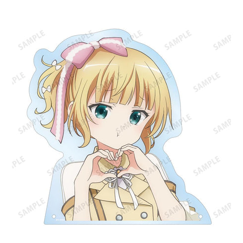 『ご注文はうさぎですか? BLOOM』描き下ろし シャロ アイドル制服ver. 特大ダイカットアクリルパネル【202507再販】
