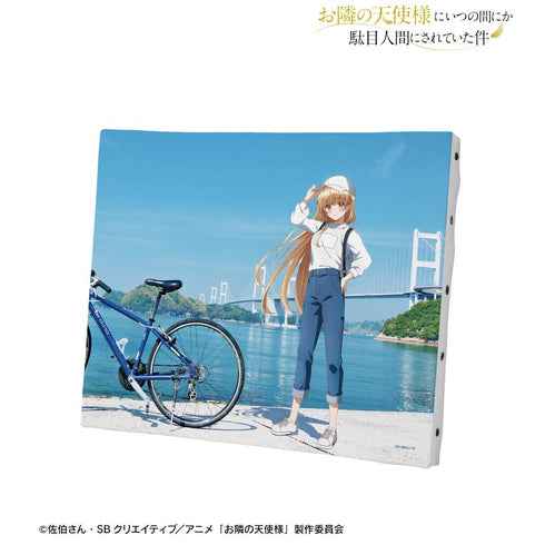 『お隣の天使様にいつの間にか駄目人間にされていた件』椎名 真昼 愛媛ver. キャンバスボード