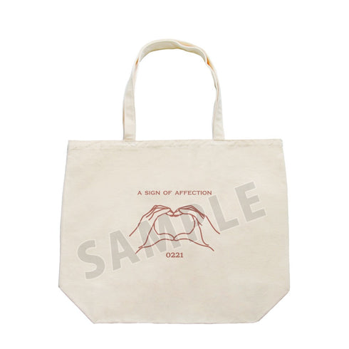 "Yubisaki to Koiko" by Yuki Itose & Itsumi Namiki Motif Tote Bag
