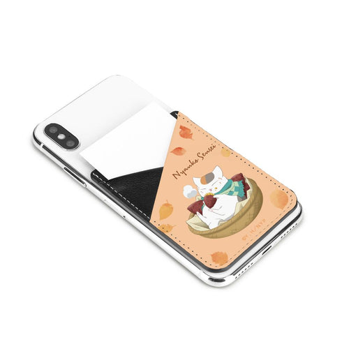 『夏目友人帳』描き下ろし ニャンコ先生 焼き芋ver. スマホカードポケット【202602再販】