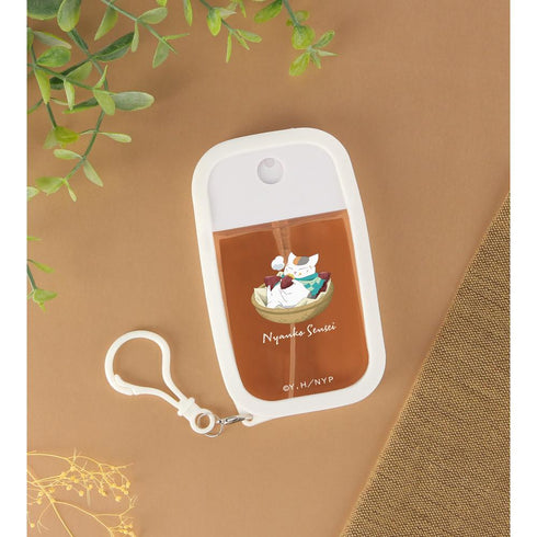 『夏目友人帳』描き下ろし ニャンコ先生 焼き芋ver. シリコンカバー付きスプレーボトル【202602再販】