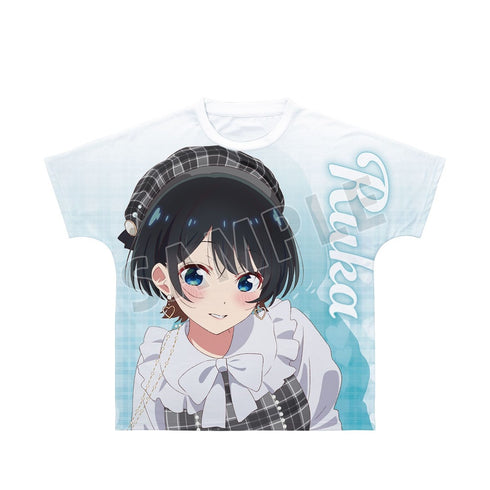 『彼女、お借りします』描き下ろし 更科瑠夏 ガーリーファッションver. フルグラフィックTシャツユニセックス【202609再販】