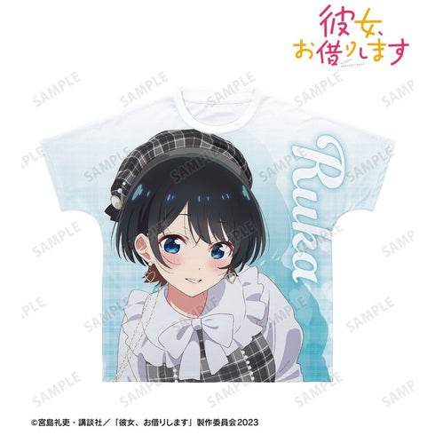 『彼女、お借りします』描き下ろし 更科瑠夏 ガーリーファッションver. フルグラフィックTシャツユニセックス【202609再販】