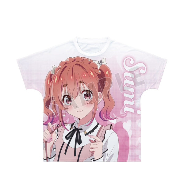 『彼女、お借りします』描き下ろし 桜沢 墨 ガーリーファッションver. フルグラフィックTシャツユニセックス【202609再販】