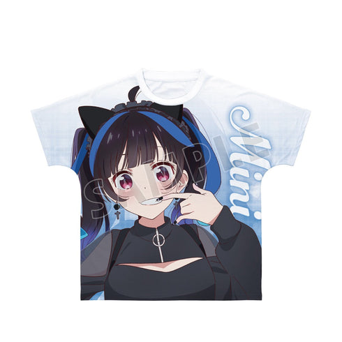 『彼女、お借りします』描き下ろし 八重森みに ガーリーファッションver. フルグラフィックTシャツユニセックス