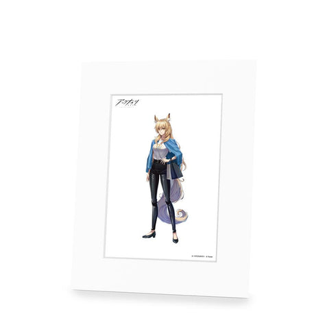 『アークナイツ』描き起こしイラスト ニアール ショッピングver. キャラファインマット【202503再販】