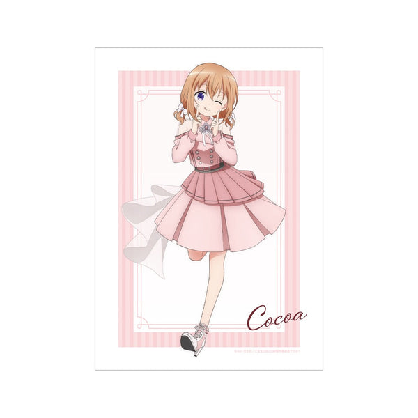 『ご注文はうさぎですか? BLOOM』描き下ろし ココア アイドル制服ver. A3マット加工ポスター