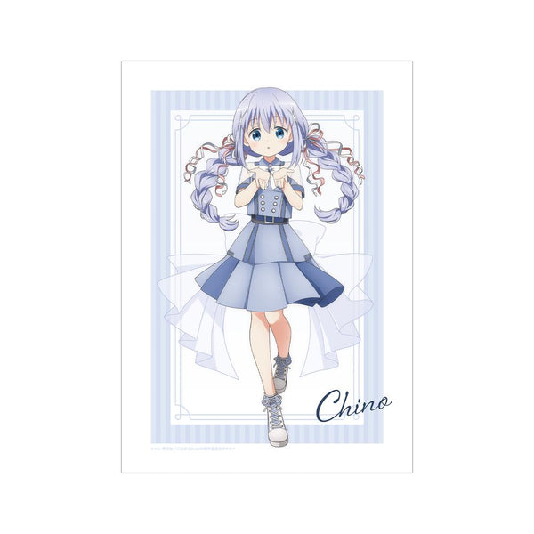 『ご注文はうさぎですか? BLOOM』描き下ろし チノ アイドル制服ver. A3マット加工ポスター【202507再販】