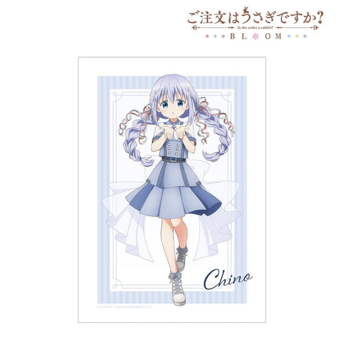 『ご注文はうさぎですか? BLOOM』描き下ろし チノ アイドル制服ver. A3マット加工ポスター【202604再販】