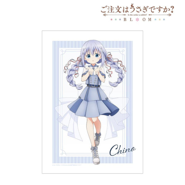 《是兔子嗎?BLOOM》全新繪製 奇諾 偶像制服版 A3 霧面加工海報【202604 再版】