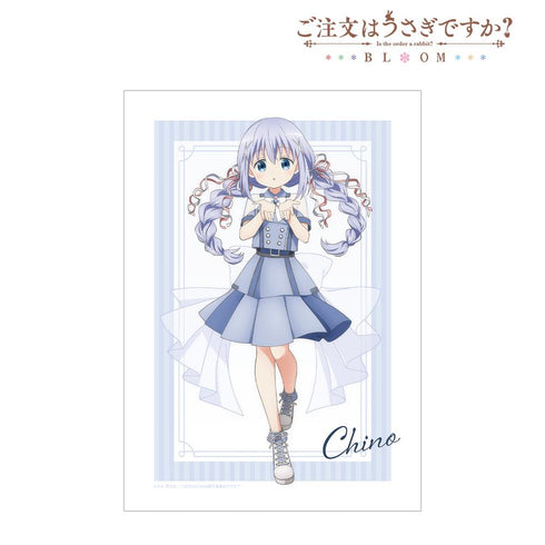 『ご注文はうさぎですか? BLOOM』描き下ろし チノ アイドル制服ver. A3マット加工ポスター【202507再販】