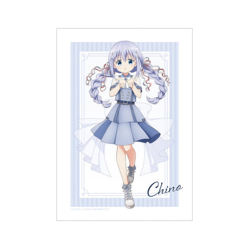 『ご注文はうさぎですか? BLOOM』描き下ろし チノ アイドル制服ver. A3マット加工ポスター
