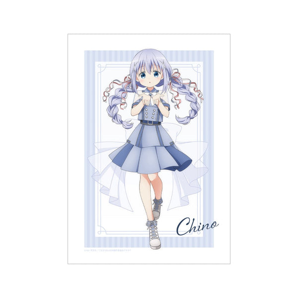 『ご注文はうさぎですか? BLOOM』描き下ろし チノ アイドル制服ver. A3マット加工ポスター