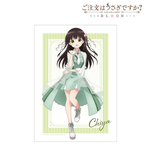 『ご注文はうさぎですか? BLOOM』描き下ろし 千夜 アイドル制服ver. A3マット加工ポスター【202604再販】