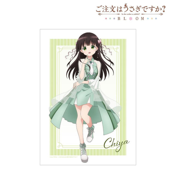 《是兔子嗎?BLOOM》全新繪製 千夜 偶像制服版 A3 霧面加工海報【202604 再版】