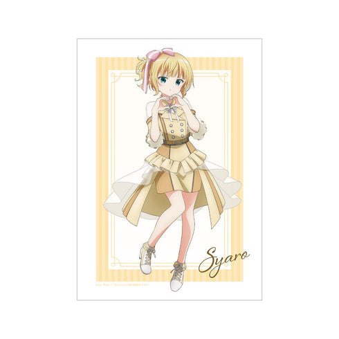 『ご注文はうさぎですか? BLOOM』描き下ろし シャロ アイドル制服ver. A3マット加工ポスター【202507再販】