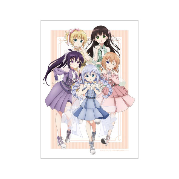 『ご注文はうさぎですか? BLOOM』描き下ろし 集合 アイドル制服ver. A3マット加工ポスター【202507再販】