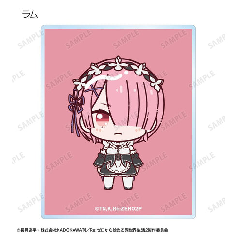 『Re:ゼロから始める異世界生活』トレーディング ちょこんと! アクリルカード(単位/BOX)【202506再販】