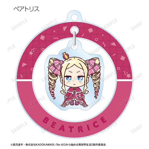 『Re:ゼロから始める異世界生活』トレーディング ちょこんと! ゆらゆらアクリルキーホルダー(単位/BOX)【202506再販】