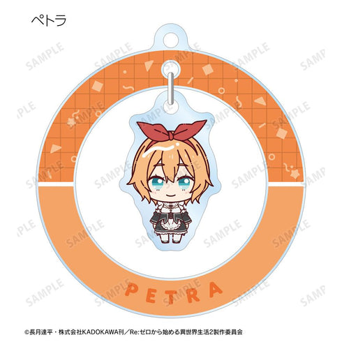 『Re:ゼロから始める異世界生活』トレーディング ちょこんと! ゆらゆらアクリルキーホルダー(単位/BOX)【202506再販】