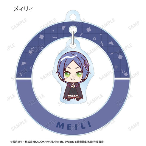 『Re:ゼロから始める異世界生活』トレーディング ちょこんと! ゆらゆらアクリルキーホルダー(単位/BOX)【202506再販】