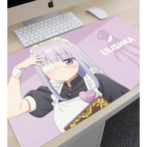 『ワンルーム、日当たり普通、天使つき。』描き下ろし リリーシュカ メイドver. マルチデスクマット【202502再販】