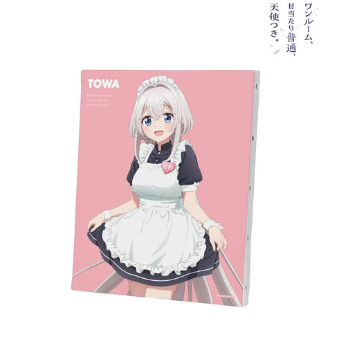 『ワンルーム、日当たり普通、天使つき。』描き下ろし とわ メイドver. キャンバスボード【202502再販】