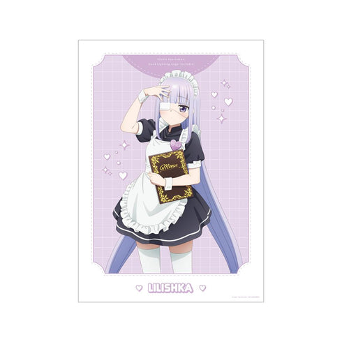 『ワンルーム、日当たり普通、天使つき。』描き下ろし リリーシュカ メイドver. A3マット加工ポスター【202502再販】