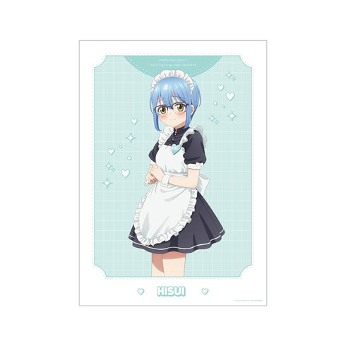 『ワンルーム、日当たり普通、天使つき。』描き下ろし 蔓深ひすい メイドver. A3マット加工ポスター【202502再販】