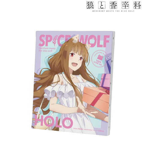 《狼與香辛料 MERCHANT MEETS THE WISE WOLF》全新繪製 霍洛 時尚穿搭購物版 帆布畫板【202607再版】