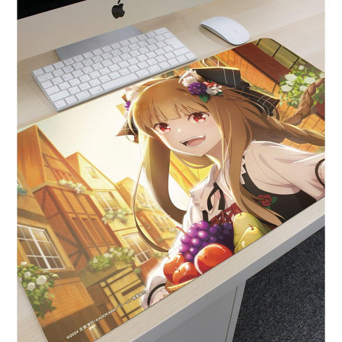 『狼と香辛料 MERCHANT MEETS THE WISE WOLF』ホロと巡る四季の物語:「収穫祭」ビジュアル マルチデスクマット【202603再販】