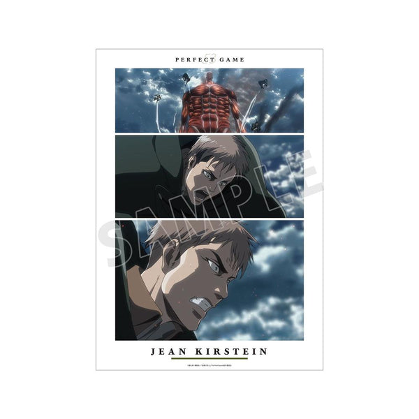 『進撃の巨人』ジャン 場面写A3マット加工ポスター【202603再販】