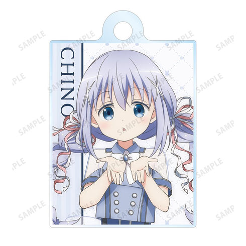 『ご注文はうさぎですか? BLOOM』描き下ろし チノ アイドル制服ver. 2連ワイヤーアクリルキーホルダー【202507再販】