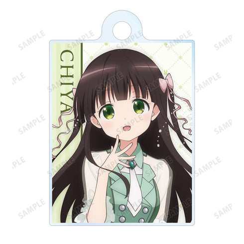 『ご注文はうさぎですか? BLOOM』描き下ろし 千夜 アイドル制服ver. 2連ワイヤーアクリルキーホルダー【202507再販】
