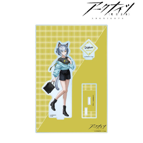 『アークナイツ』描き起こしイラスト デルフィーン ショッピングver. パーツ付きBIGアクリルスタンド【202503再販】