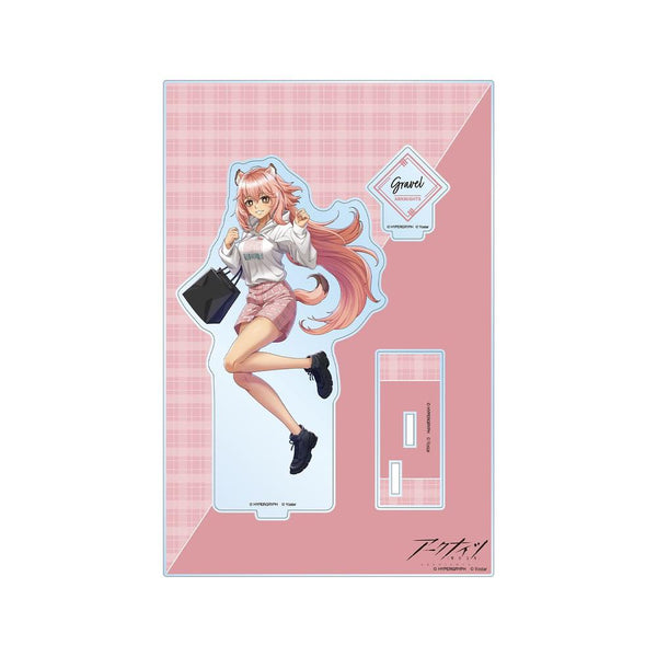 『アークナイツ』描き起こしイラスト グラベル ショッピングver. パーツ付きBIGアクリルスタンド【202607再販】