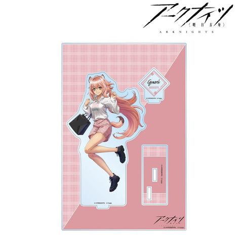 『アークナイツ』描き起こしイラスト グラベル ショッピングver. パーツ付きBIGアクリルスタンド【202607再販】