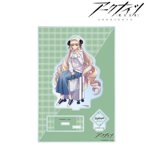 『アークナイツ』描き起こしイラスト ナイチンゲール ショッピングver. パーツ付きBIGアクリルスタンド【202607再販】