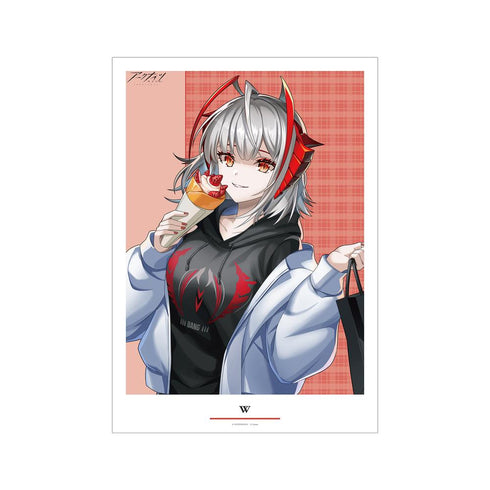『アークナイツ』描き起こしイラスト W ショッピングver. A3マット加工ポスター【202503再販】