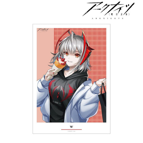 『アークナイツ』描き起こしイラスト W ショッピングver. A3マット加工ポスター【202607再販】