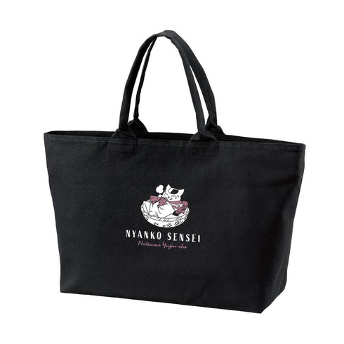 『夏目友人帳』描き下ろし ニャンコ先生 焼き芋ver. BIGジップトートバック