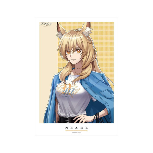 『アークナイツ』描き起こしイラスト ニアール ショッピングver. A3マット加工ポスター【202607再販】