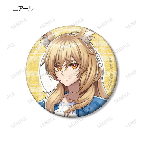 『アークナイツ』描き起こしイラスト ショッピングver. トレーディンググリッター缶バッジ ver.B(単位/BOX)【202503再販】
