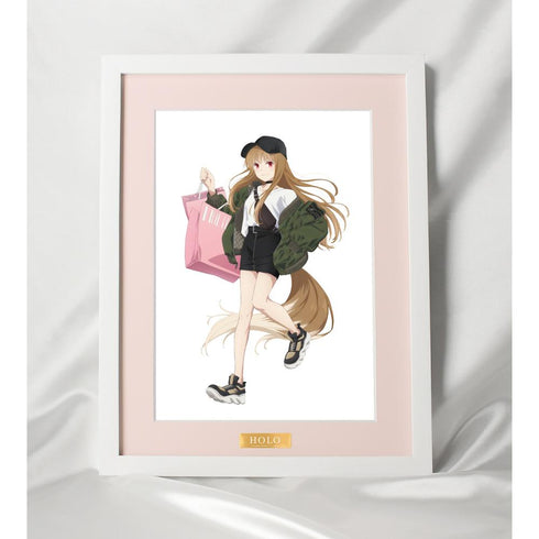 『狼と香辛料 MERCHANT MEETS THE WISE WOLF』描き下ろし ホロ カジュアルファッションでお買い物ver. キャラファイングラフ【202502再販】